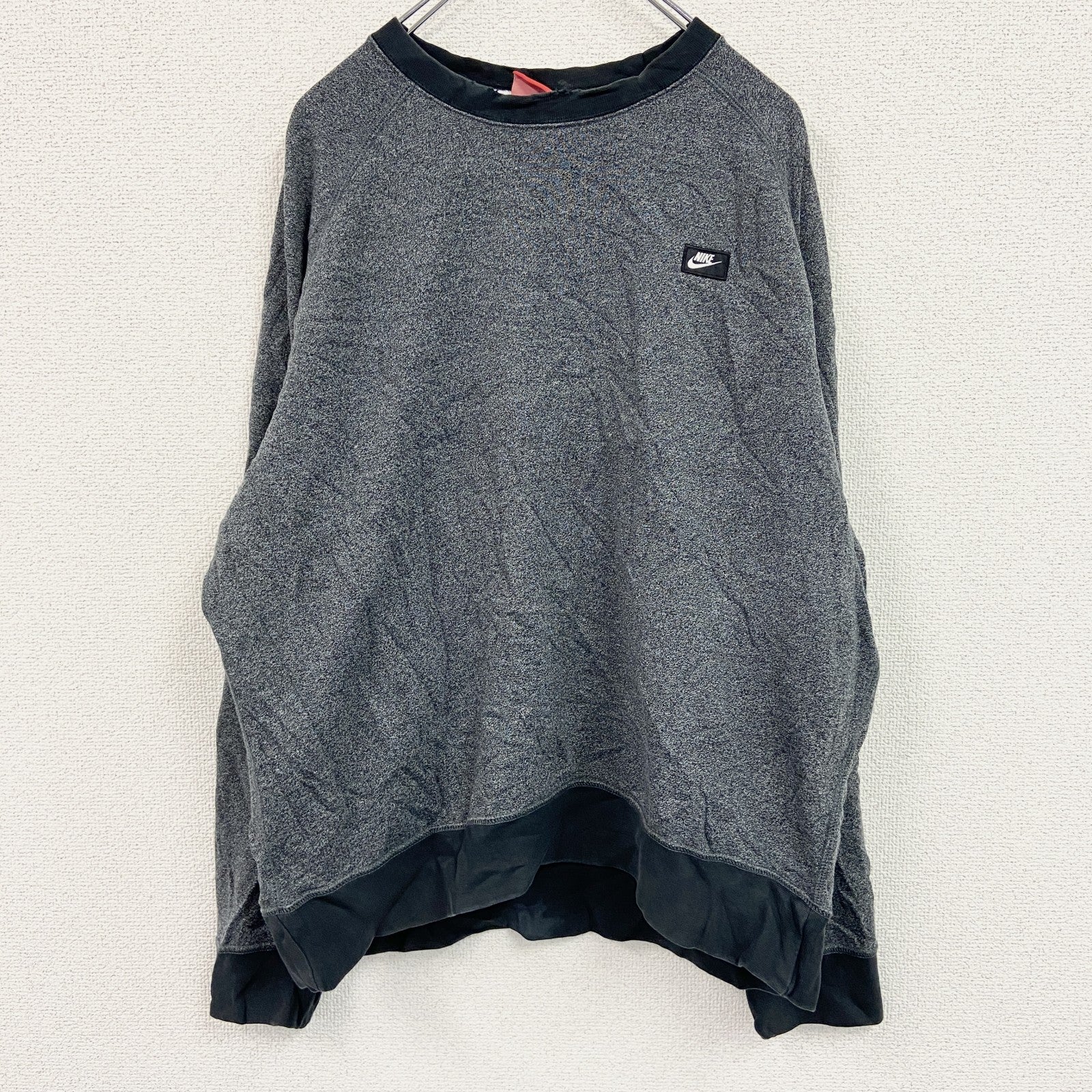 NIKE　ナイキ　スウェット/トレーナー　グレー　灰色　XLサイズ　古着