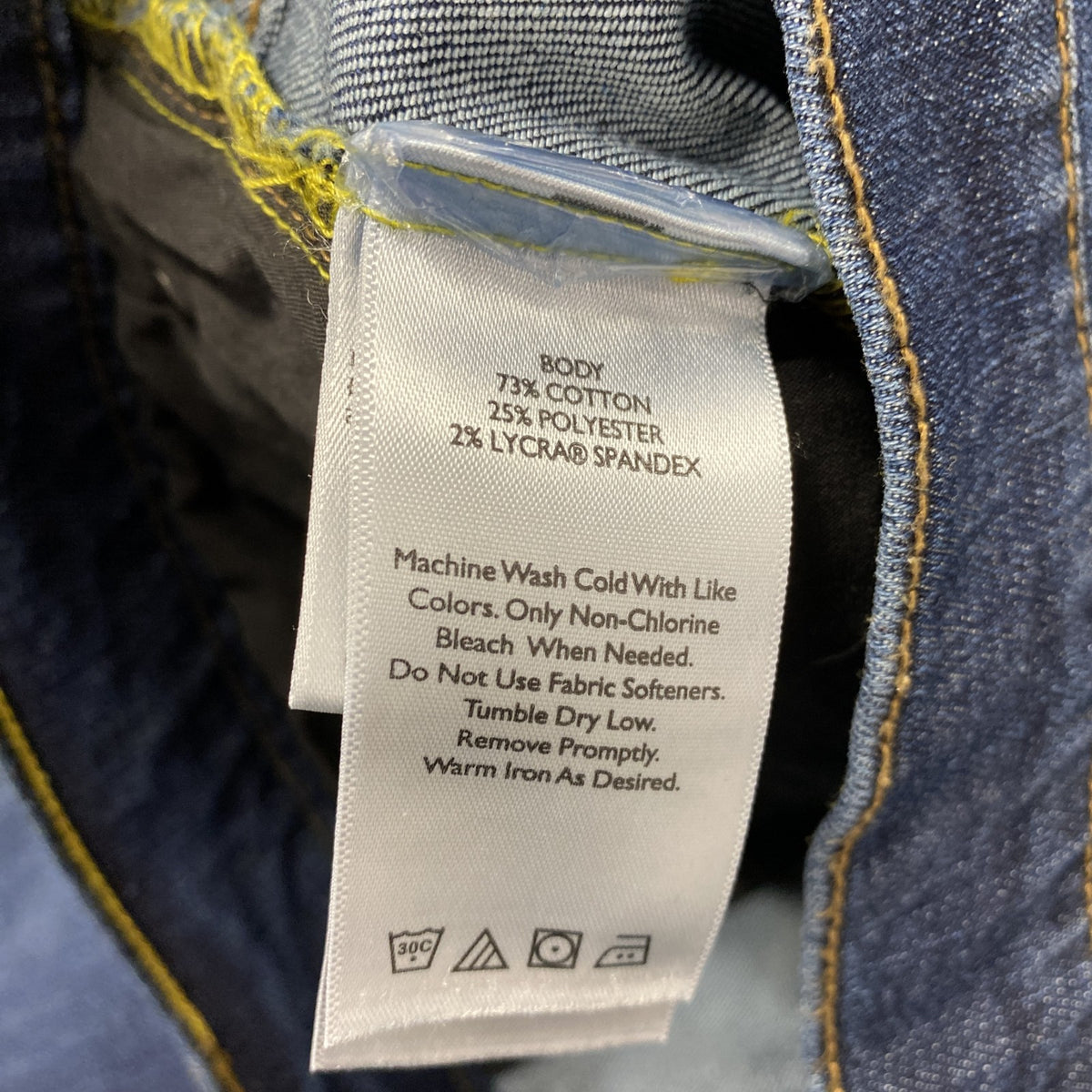 Eddie Bauer　エディーバウアー　デニムパンツ/ジーンズ　ジップフライ　インディゴ　W35サイズ　古着