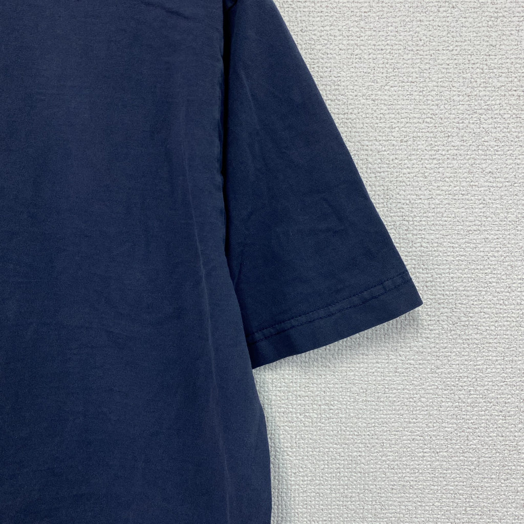 NONFICTION　ノンフィクション　半袖プリントTシャツ　STAFF　紺　ネイビー　Mサイズ　古着