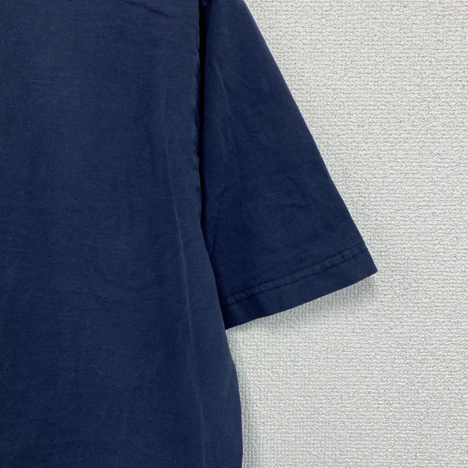NONFICTION　ノンフィクション　半袖プリントTシャツ　STAFF　紺　ネイビー　Mサイズ　古着