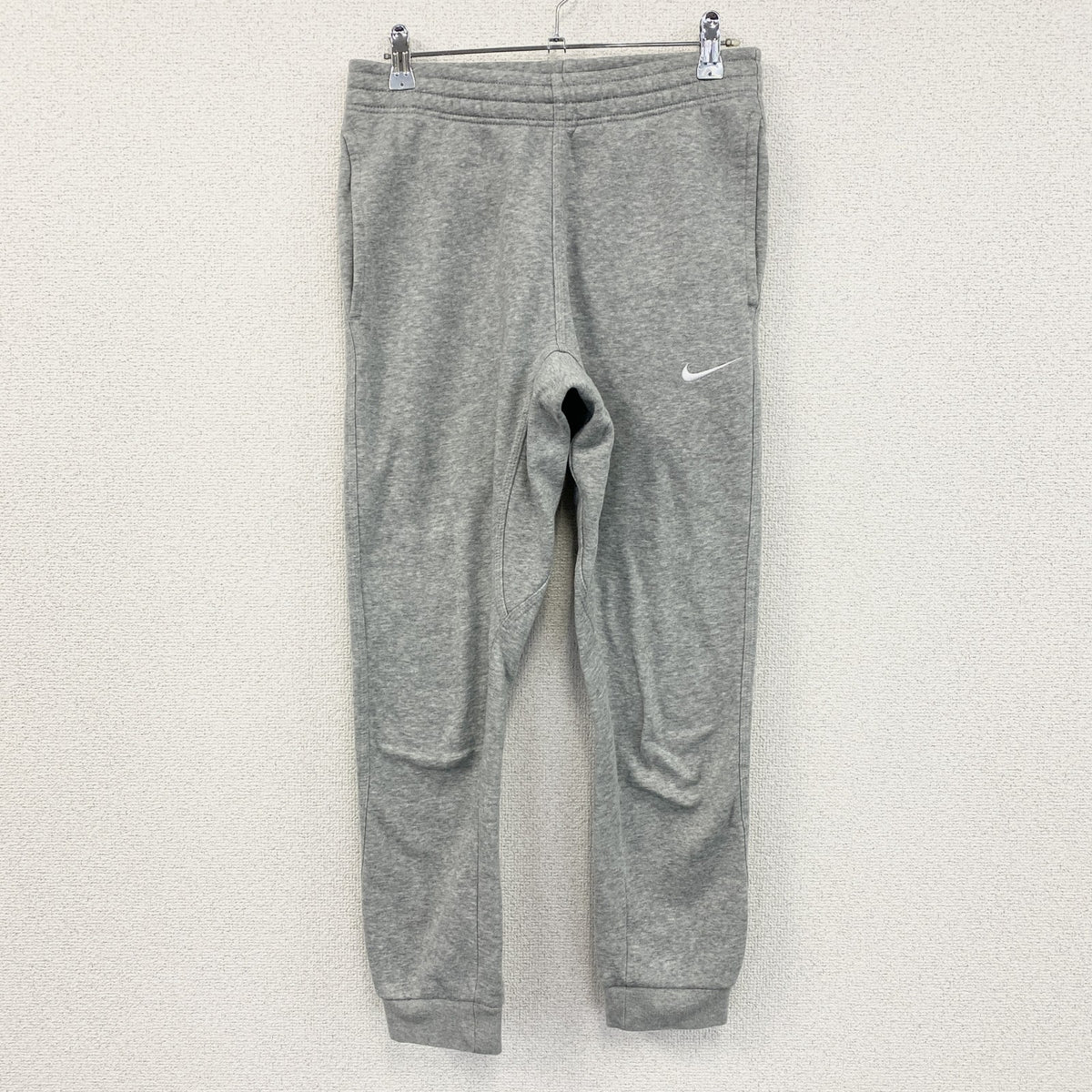NIKE　ナイキ　スウェットパンツ　ジョガーパンツ　スウッシュ　グレー　灰色　Sサイズ　古着
