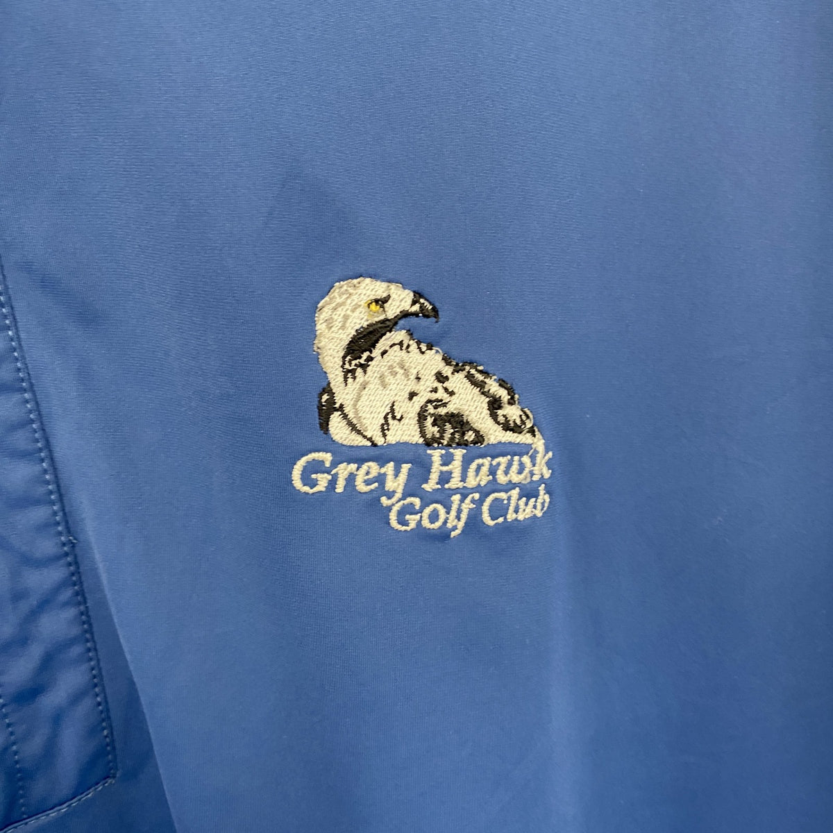 NIKE GOLF　ナイキゴルフ　プルオーバージャケット　ハーフジップ　青　ブルー　XLサイズ　古着