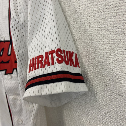 ～90s　REWARD　半袖プリントTシャツ　ユニフォーム　ヴィンテージ　白　ホワイト　Lサイズ