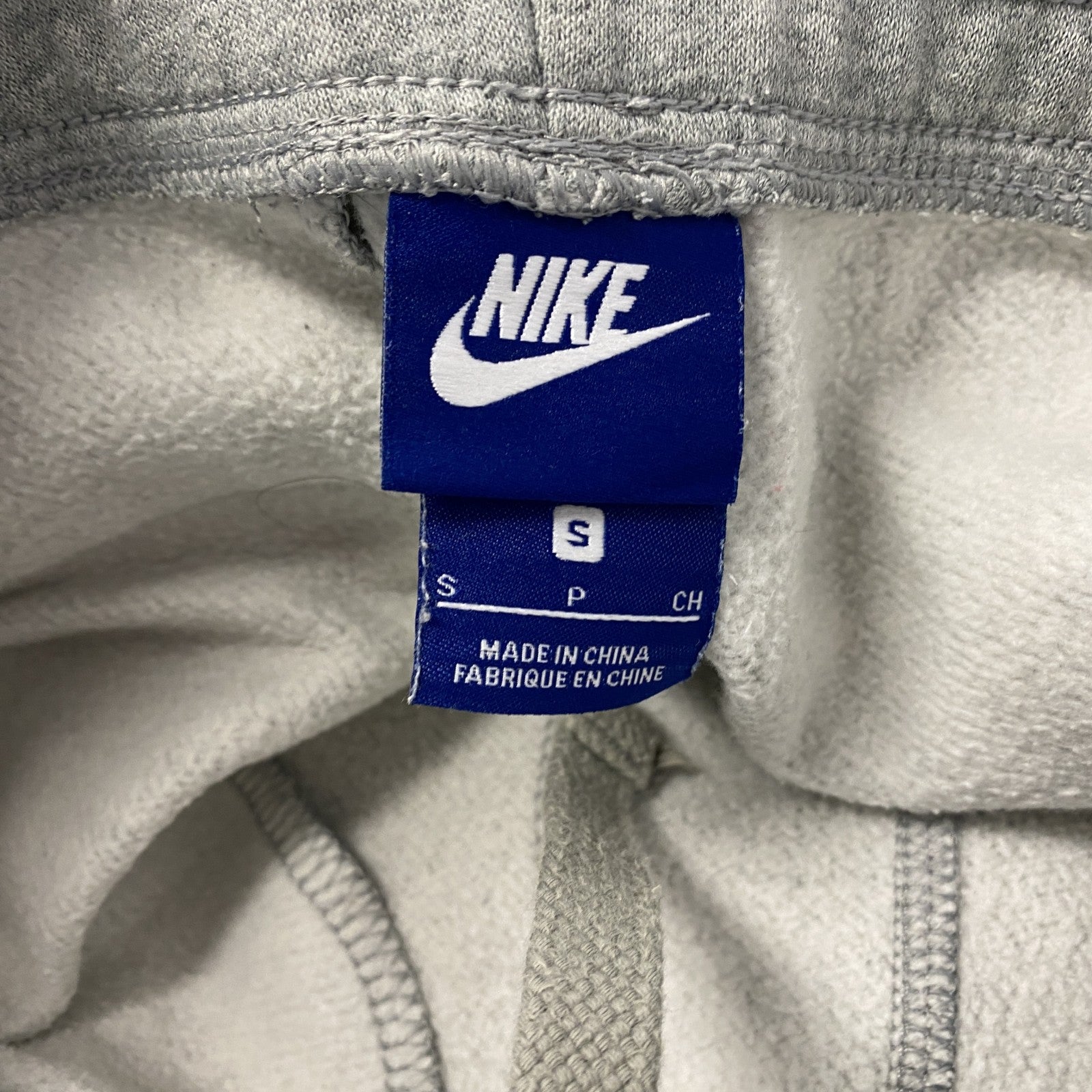 NIKE　ナイキ　スウェットパンツ　ジョガーパンツ　スウッシュ　グレー　灰色　Sサイズ　古着