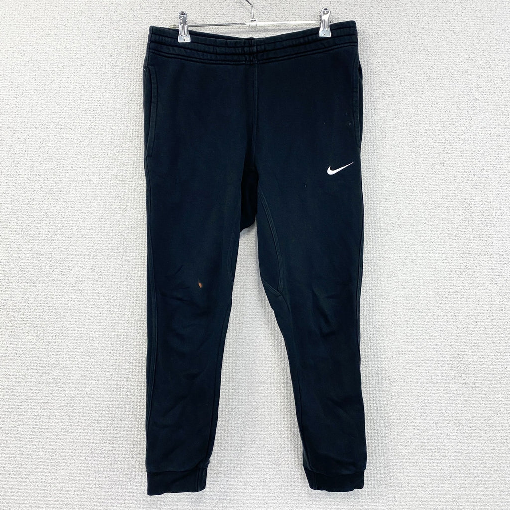NIKE　ナイキ　スウェットパンツ　ジョガーパンツ　スウッシュ　黒　ブラック　Mサイズ　古着