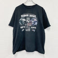 PRO LINE　プロライン　半袖プリントTシャツ　スーパーボウル　黒　ブラック　XLサイズ　古着