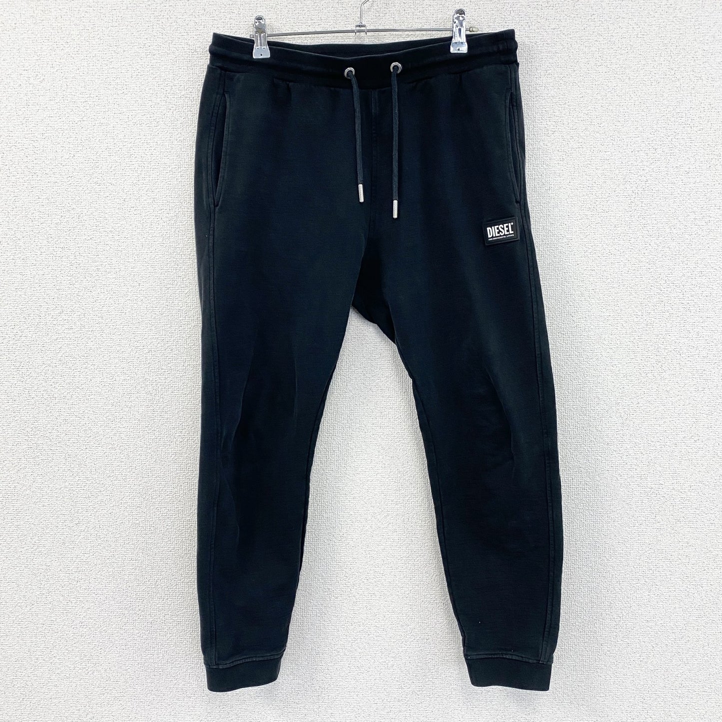 DIESEL　ディーゼル　スウェットパンツ　ジョガーパンツ　黒　ブラック　