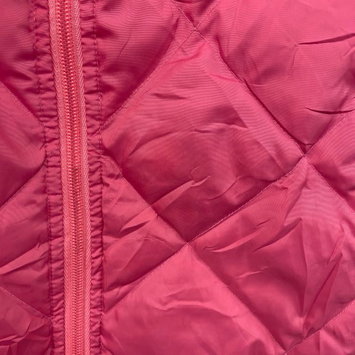 TOMMY HILFIGER　トミーヒルフィガー　フルジップダウンベスト　ピンク　Sサイズ　古着