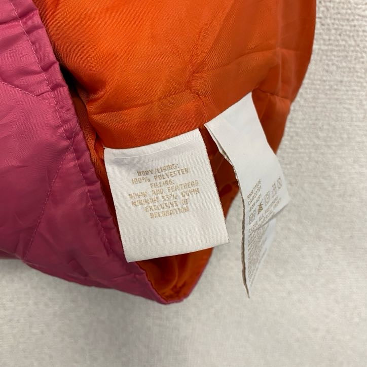 TOMMY HILFIGER　トミーヒルフィガー　フルジップダウンベスト　ピンク　Sサイズ　古着