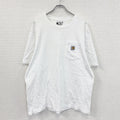 Carhartt　カーハート　半袖Tシャツ　白　ホワイト　Lサイズ カットソー メンズ コットン 古着