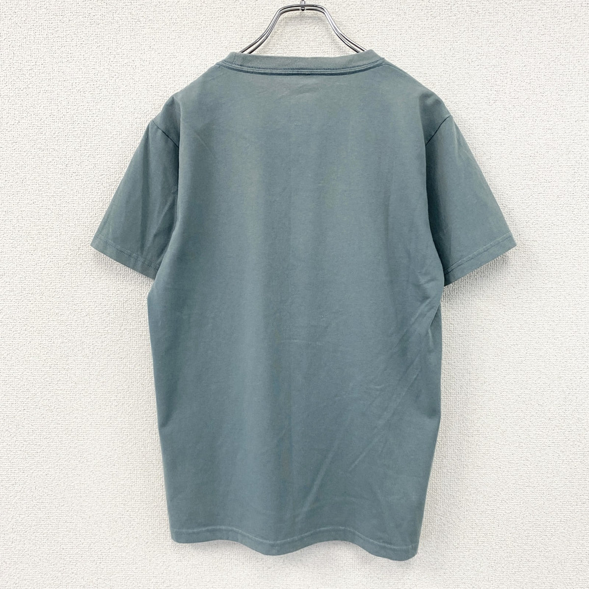 snow peak　スノーピーク　半袖プリントTシャツ　青　ブルー　Sサイズ 　古着