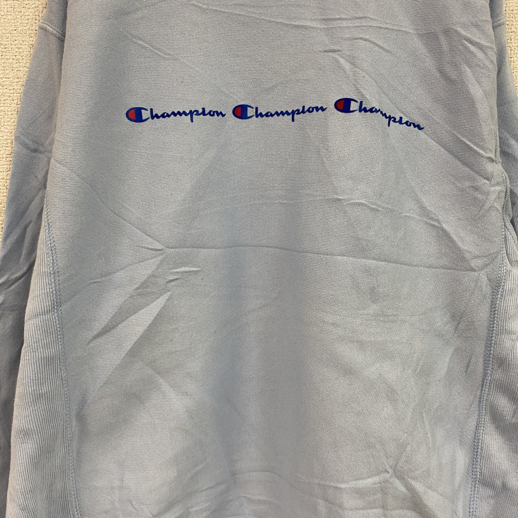 Champion　チャンピオン　リバースウィーブ　スウェット/トレーナー　水色　ライトブルー　Sサイズ　古着