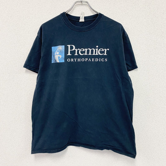 GILDAN　ギルダン　プレミアオーソペディクス　半袖プリントTシャツ　紺　ネイビー　Lサイズ