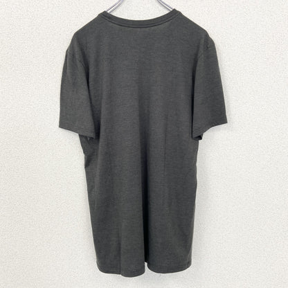 古着 used　NIKE　ナイキ　半袖プリントTシャツ　TLU　BULLDOGS　グレー　スウッシュロゴ　レトロ　Mサイズ