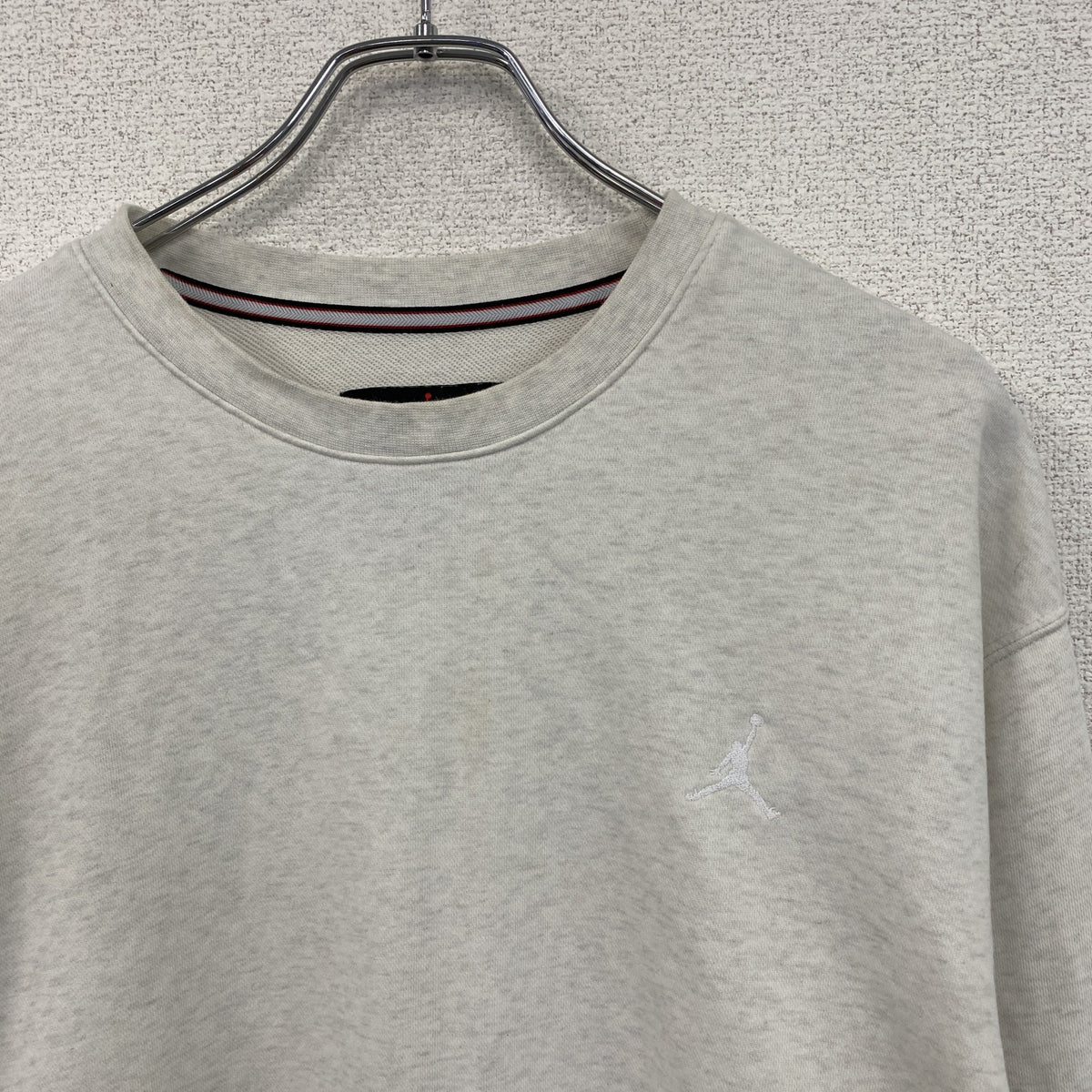 AIR JORDAN　エアジョーダン　NIKE　ナイキ　スウェット/トレーナー　ライトグレー　XLサイズ　古着