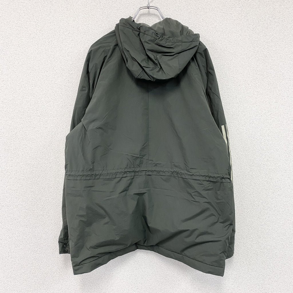 adidas　アディダス　M MHS WD HB ジャケット　ナイロンジャケット　緑　グリーン　Oサイズ　古着