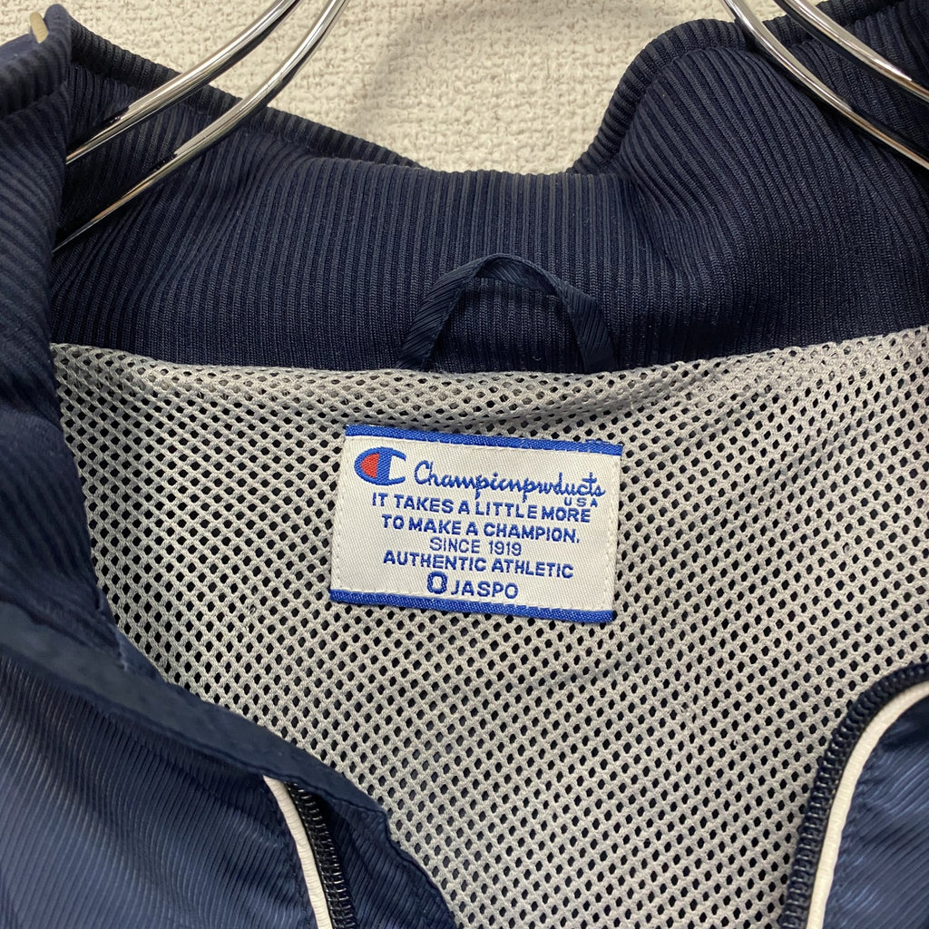 Champion　チャンピオン　フルジップジャケット　紺　ネイビー　Oサイズ　古着