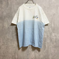 Disney ディズニー　Mickey ミッキー　半袖プリントＴシャツ　バックプリント　白　ホワイト　キャラクター　古着