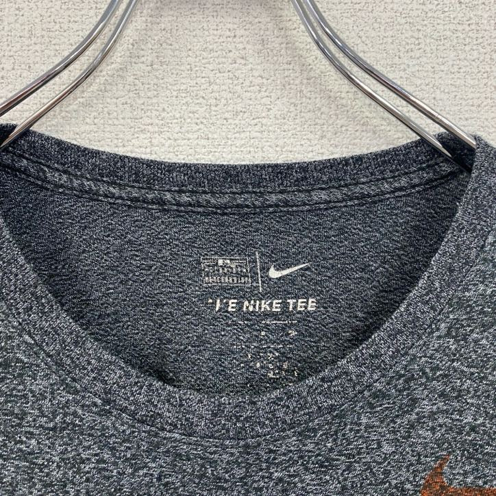 NIKE　ナイキ　GIANTS　半袖プリントTシャツ　ダークグレー　古着