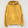 Champion　チャンピオン　リバースウィーブ　スウェットパーカー/フーディー　黄色　イエロー　Mサイズ　古着