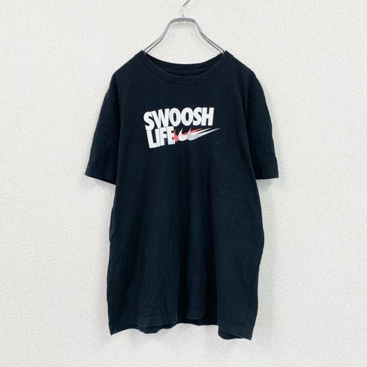 NIKE　ナイキ　半袖プリントTシャツ　黒　ブラック　Lサイズ