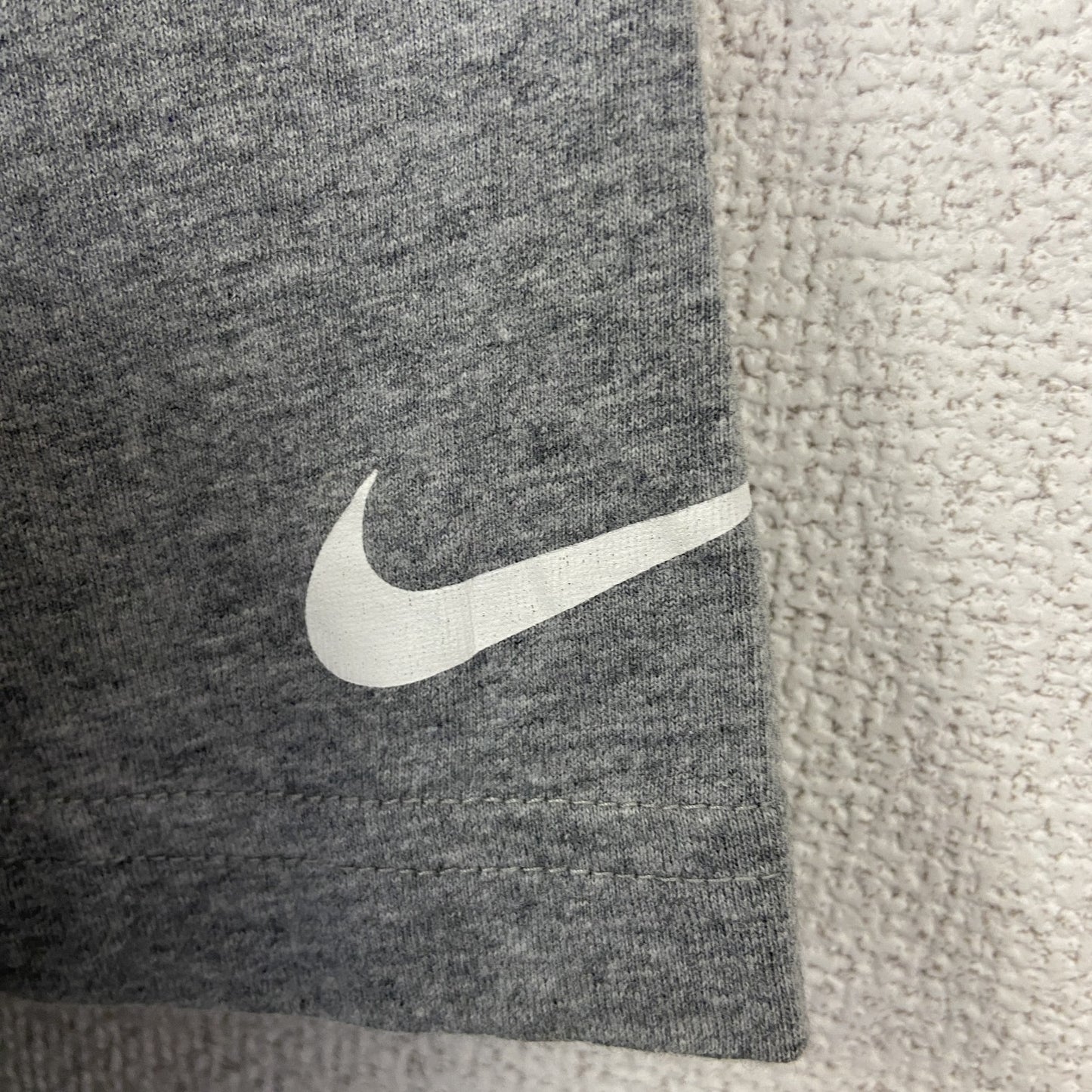 古着 used　NIKE ナイキ　半袖センタープリントTシャツ　SUPER BOWL　ペイトリオッツ　アメフト　グレー　Lサイズ