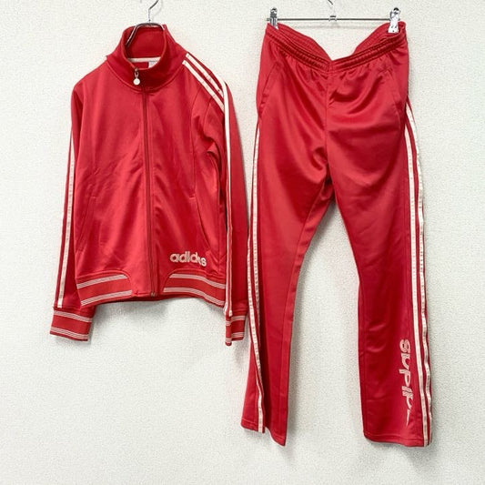 00s　adidas　アディダス　ジャージセットアップ　トラックジャケット　トラックパンツ　ピンク　Lサイズ
