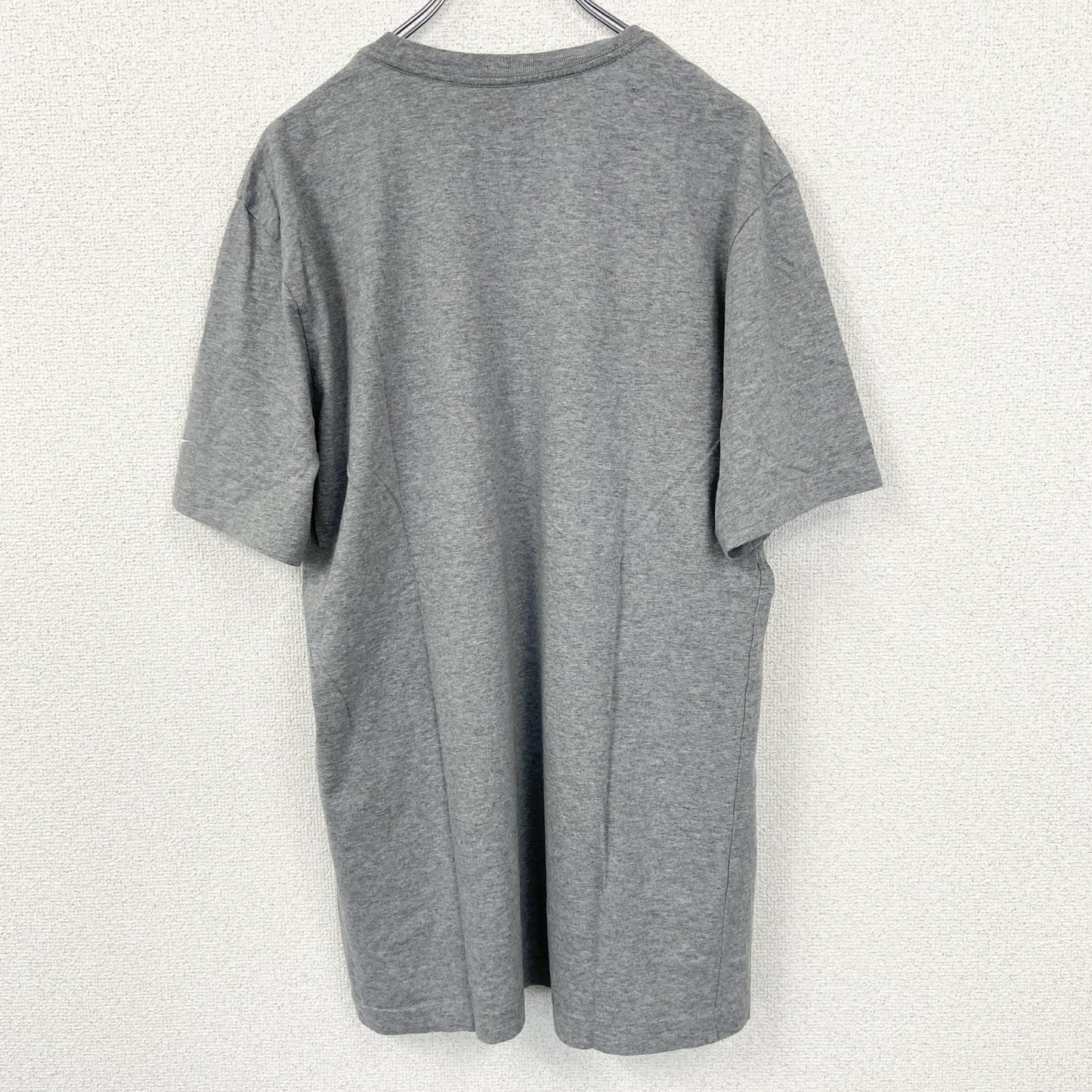 古着 used　NIKE ナイキ　半袖センタープリントTシャツ　SUPER BOWL　ペイトリオッツ　アメフト　グレー　Lサイズ