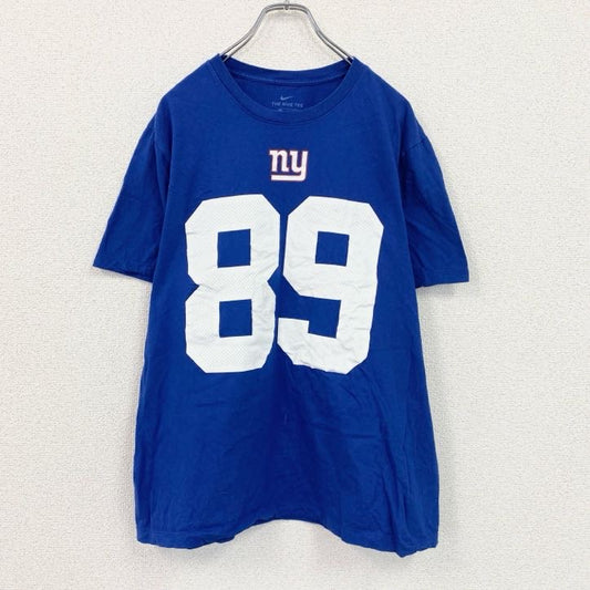 NIKE　ナイキ　半袖プリントTシャツ　青　ブルー　Lサイズ