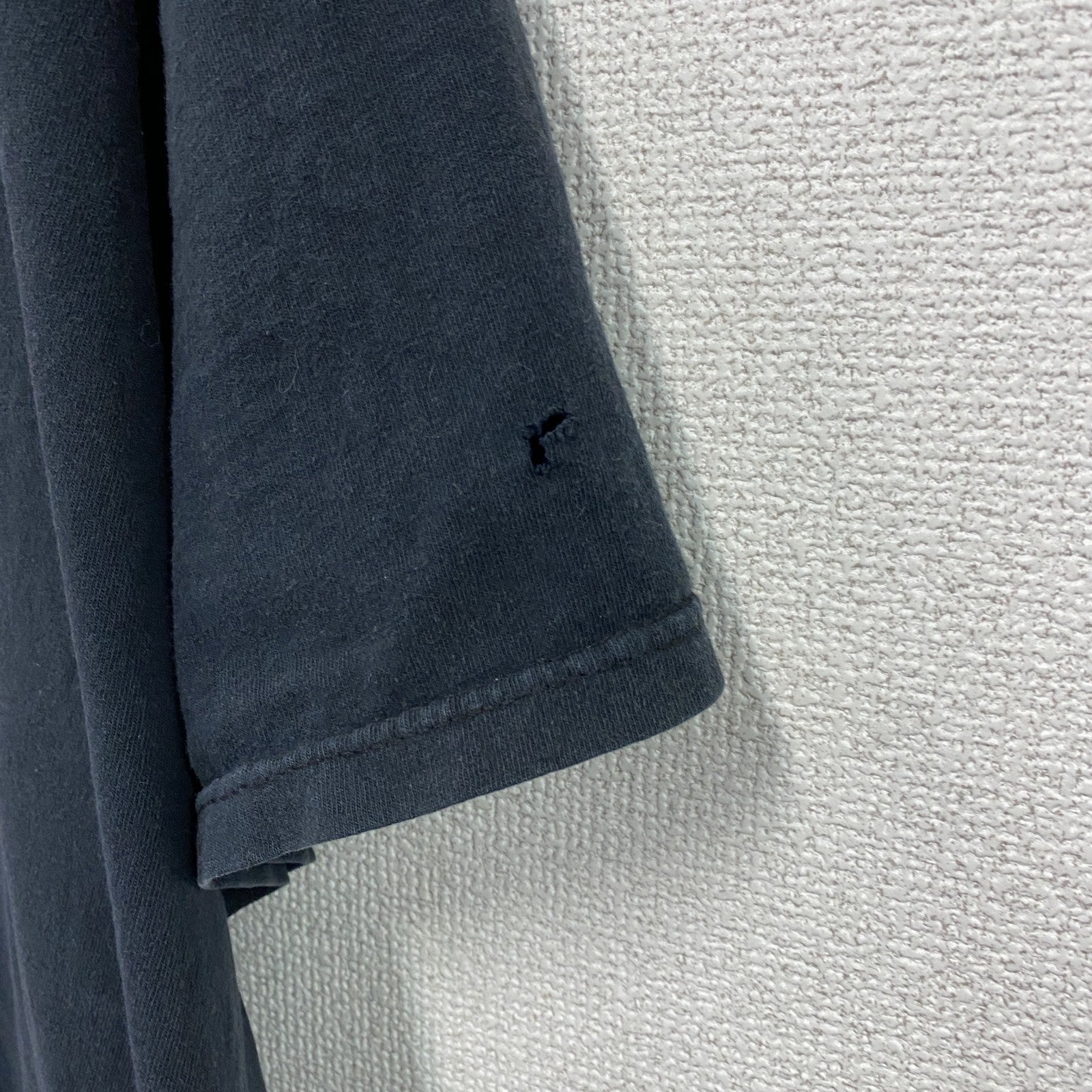 RUSSELL　ラッセル　BYU　ブリガムヤング大学　半袖プリントTシャツ　カレッジロゴ　黒　ブラック　　古着