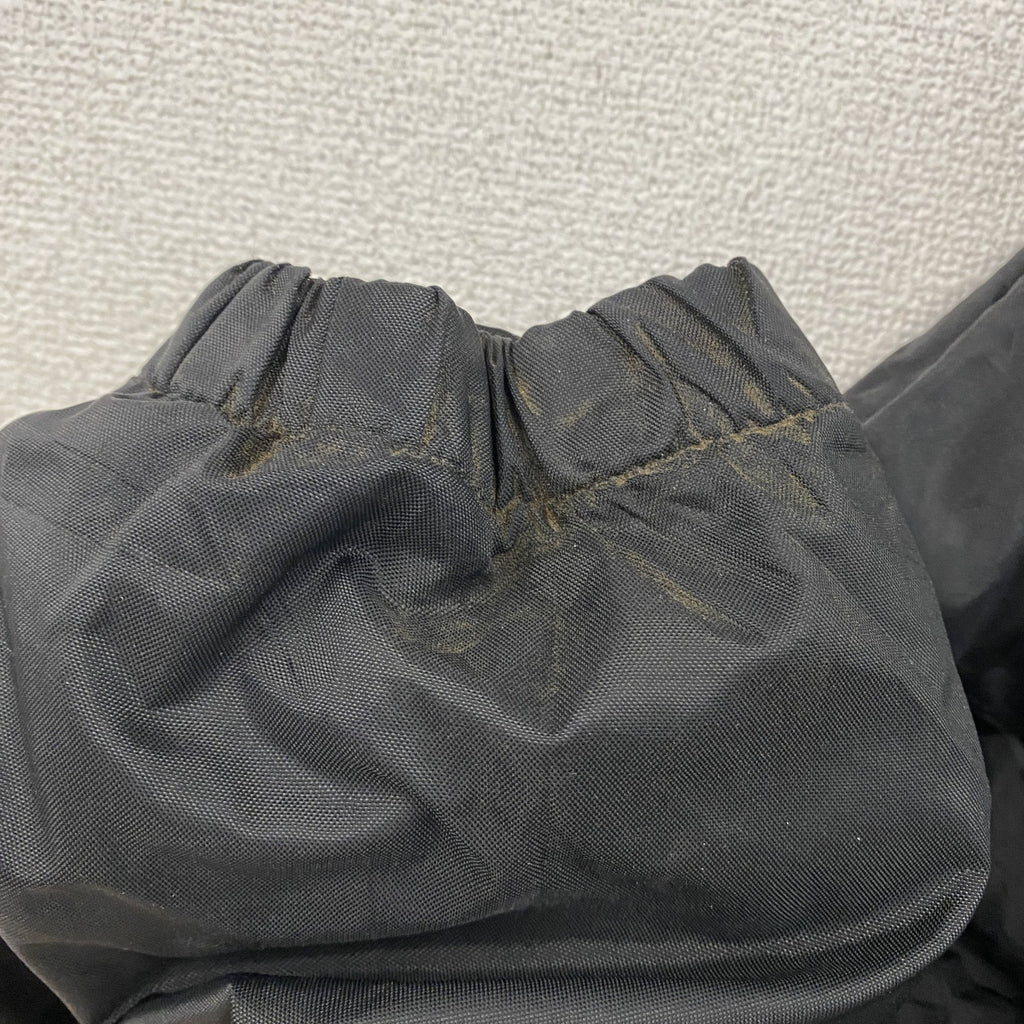 ～90s　BOATHOUSE　ボートハウス　フルジップナイロンジャケット　ヴィンテージ　黒　ブラック　XLサイズ　古着