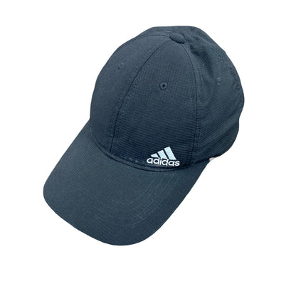 adidas　アディダス　6パネルキャップ　ベースボールキャップ　黒　ブラック　フリーサイズ