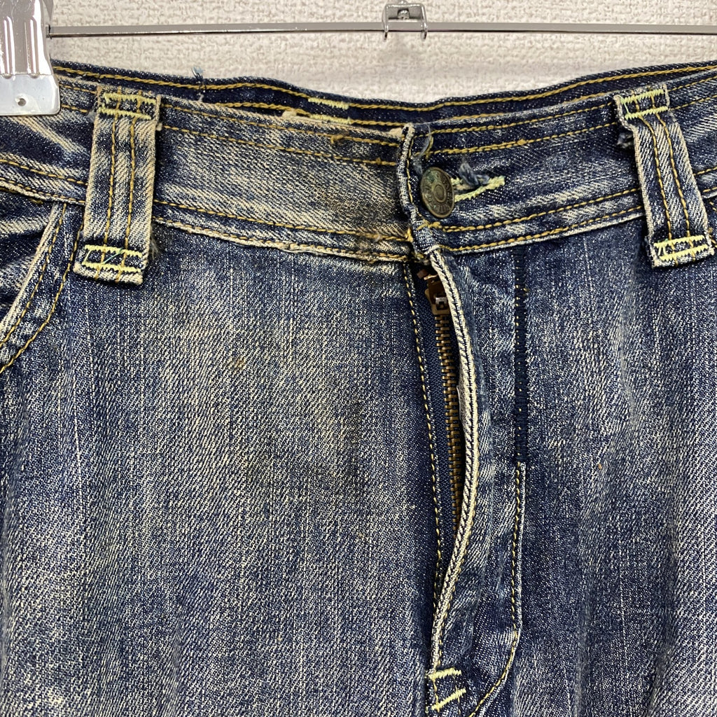 TAVERNITI SO JEANS　タヴァニティソージーンズ　デニムパンツ/ジーンズ　ジップフライ　インディゴ　W34サイズ メンズ コットン 古着