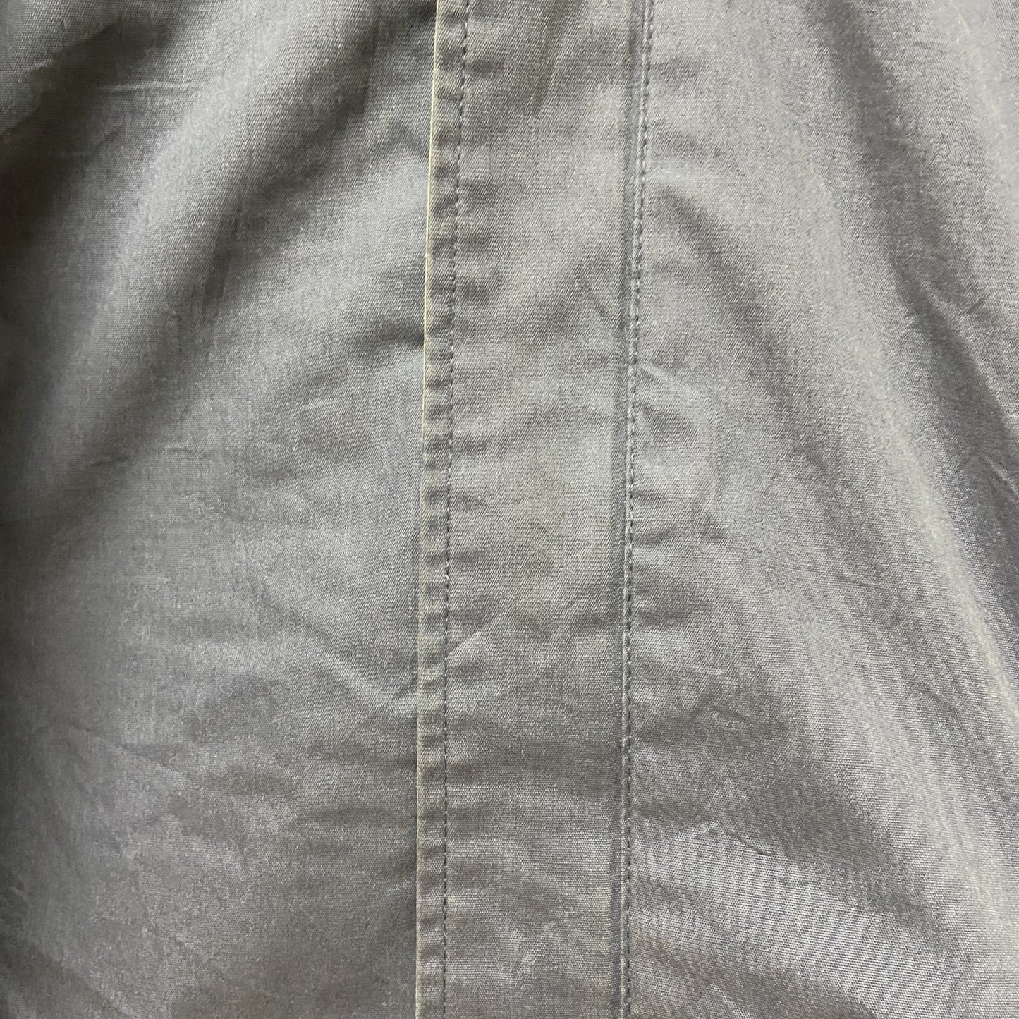 古着 used　ST.JOHN'S BAY セントジョンズベイ　長袖ナイロンジャケット　くすみカラー　青　XXLサイズ