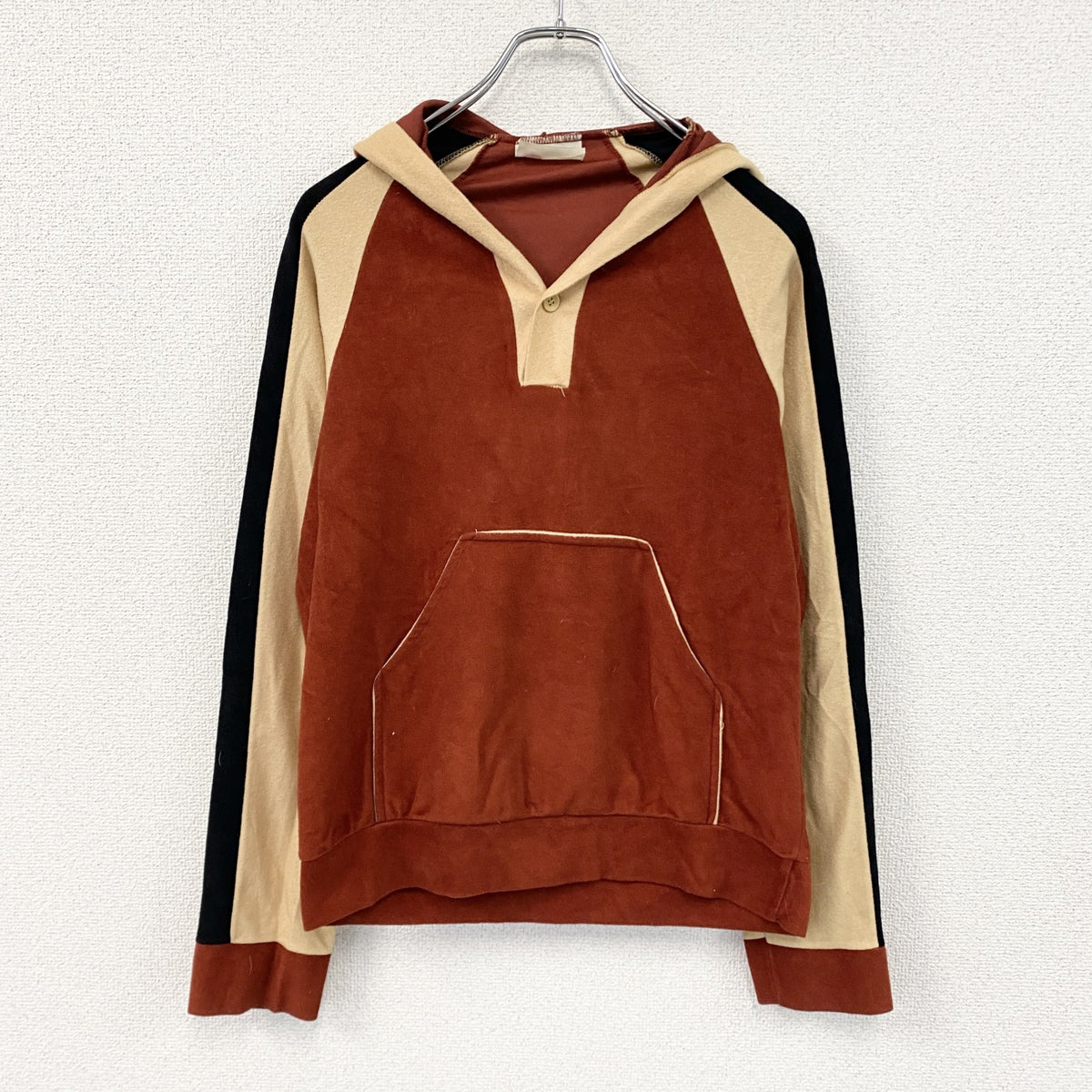 Sears　シアーズ　KINGS ROAD　パーカー/フーディー　赤　レッド　Sサイズ フード付き メンズ 古着