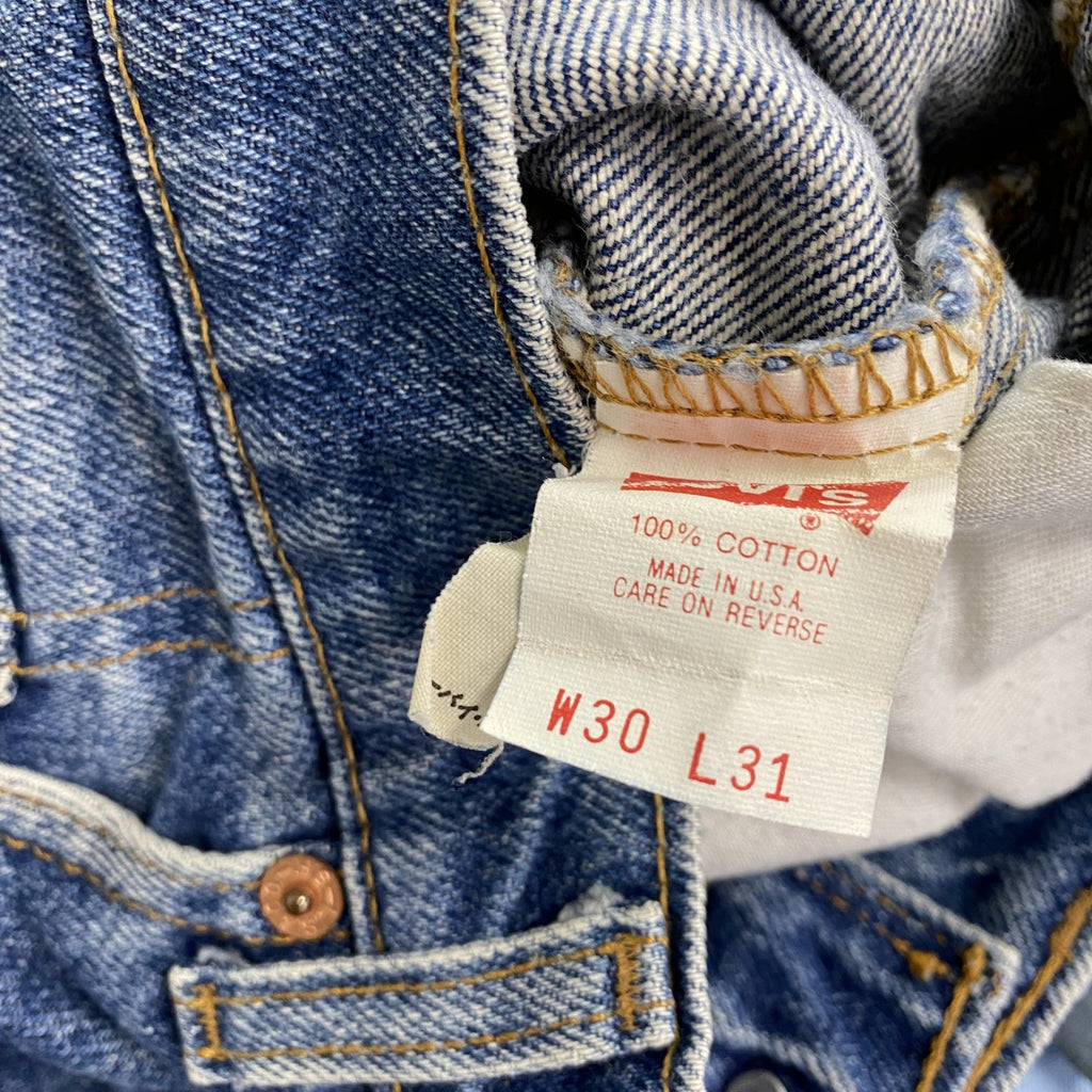 Levi's　リーバイス　610 0217　デニムパンツ/ジーンズ　ジップフライ　インディゴ　W30サイズ　古着