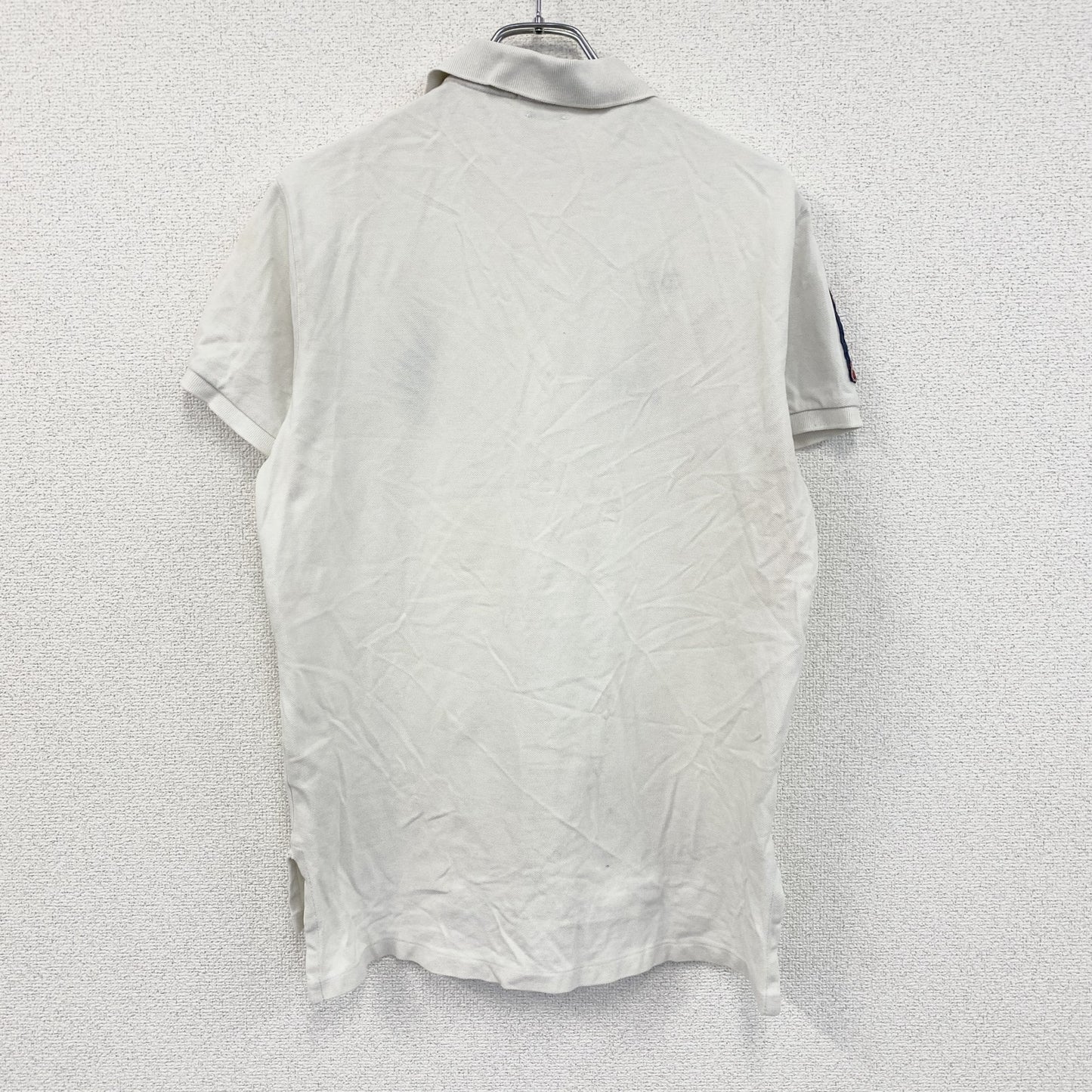 Polo Ralph Lauren　ポロラルフローレン　半袖ポロシャツ　ビックポニー　白　ホワイト　Mサイズ