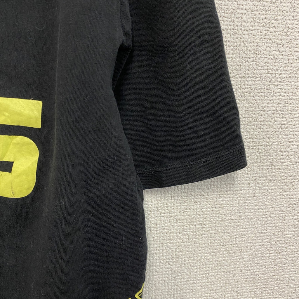 GUESS　ゲス　半袖プリントTシャツ　黒　ブラック　XSサイズ　古着