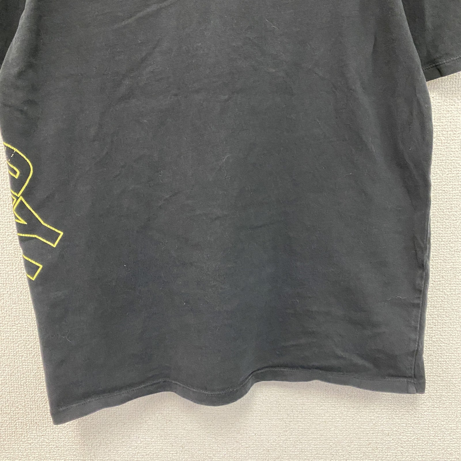 GUESS　ゲス　半袖プリントTシャツ　黒　ブラック　XSサイズ　古着