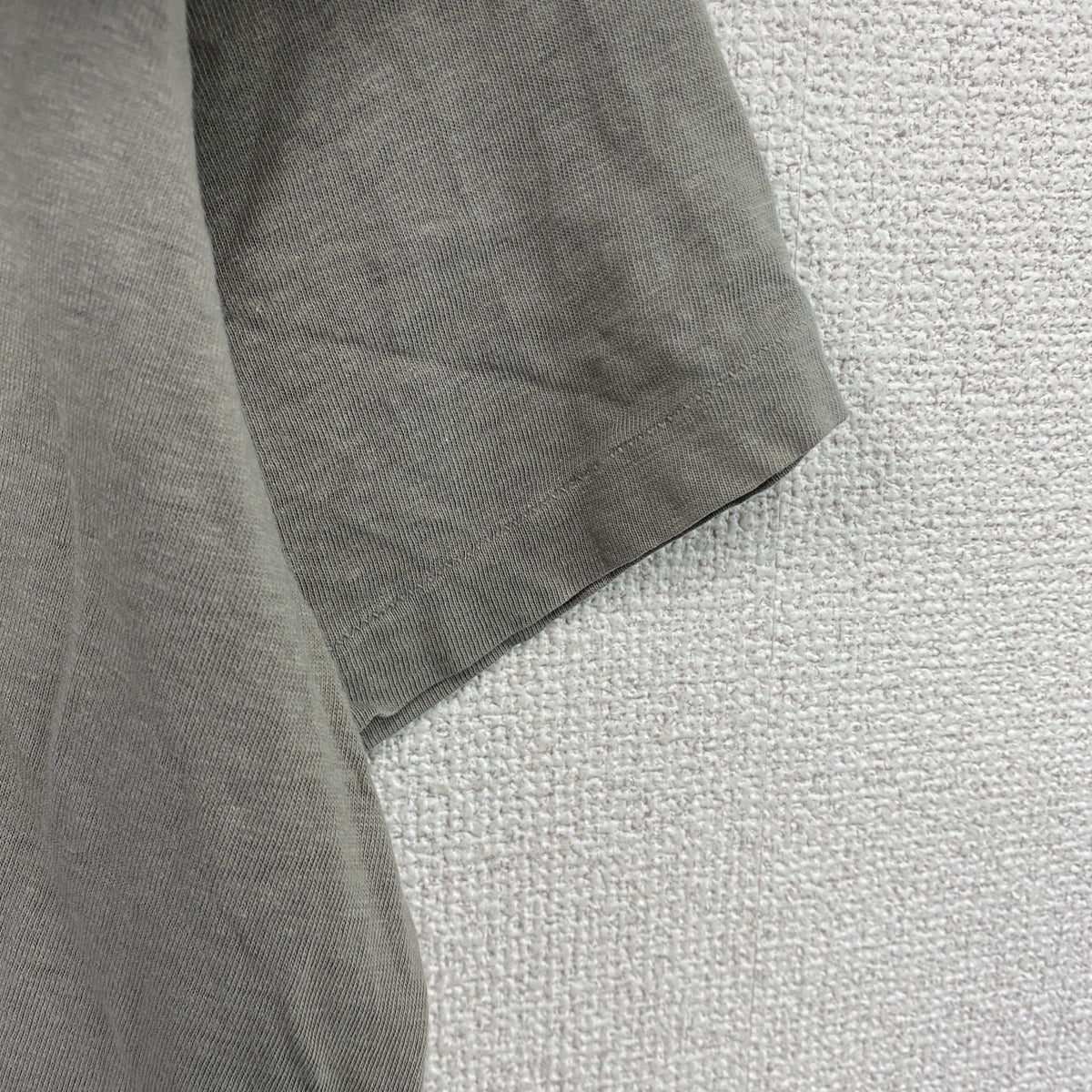 B:MING LIFE STORE by BEAMS　DUBBLEWORKS　ダブルワークス　半袖プリントTシャツ　グレー　Mサイズ　古着
