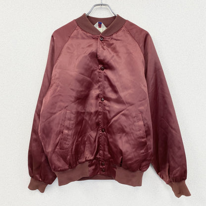 WeastArk　ウェスターク　ナイロンスタジャン/スタジアムジャケット　ヴィンテージ　ボルドー　Lサイズ