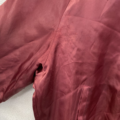 WeastArk　ウェスターク　ナイロンスタジャン/スタジアムジャケット　ヴィンテージ　ボルドー　Lサイズ