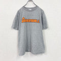 adidas　アディダス　半袖プリントTシャツ　灰色　グレー　Mサイズ　古着