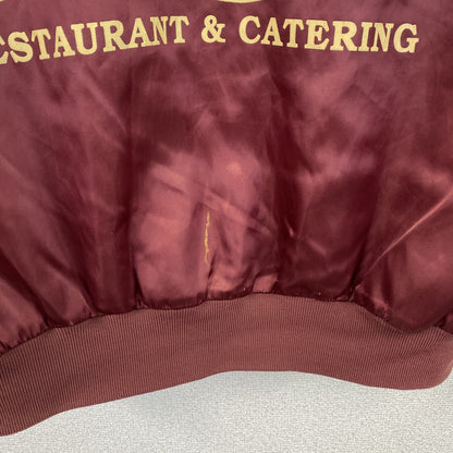 WeastArk　ウェスターク　ナイロンスタジャン/スタジアムジャケット　ヴィンテージ　ボルドー　Lサイズ