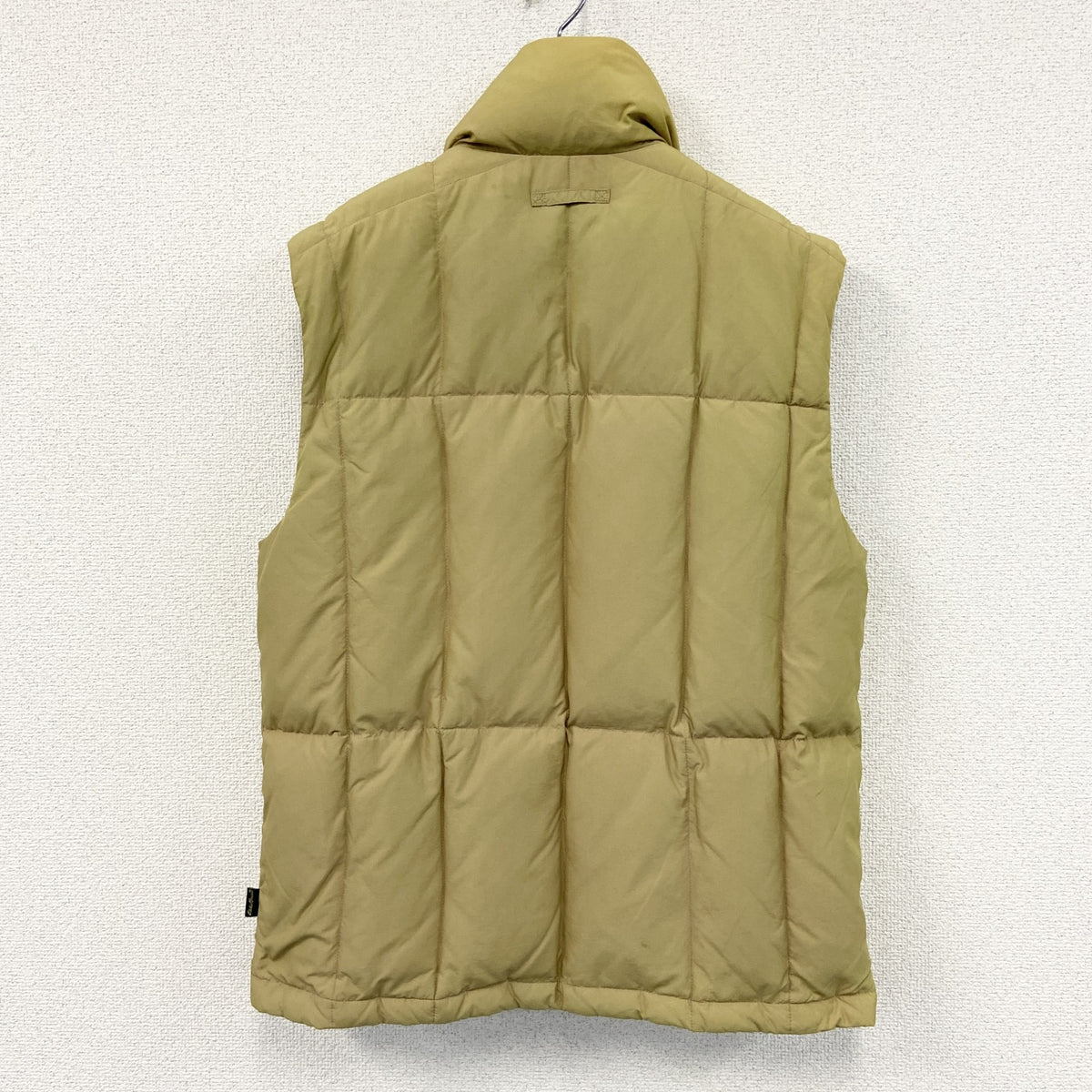 Eddie Bauer　エディーバウアー　ダウンフェザージャケット　ダウン85%　リバーシブル　ブラウン　ベージュ　Sサイズ　古着