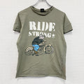 POPEYE　ポパイ　半袖プリントTシャツ　カーキ　Sサイズ　古着