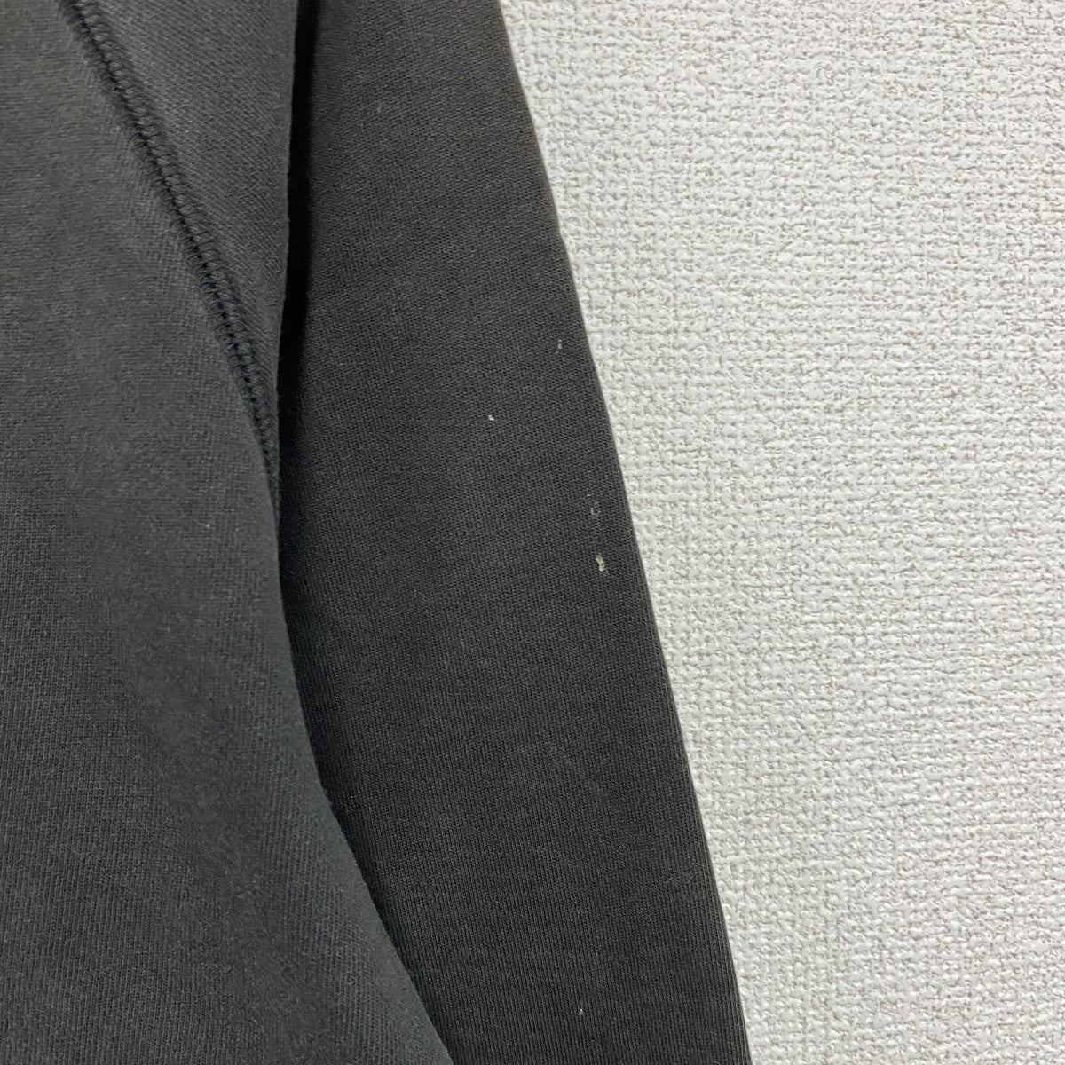00s　NIKE　ナイキ　スウェット/トレーナー　フェード　デカロゴ　ヴィンテージ　黒　ブラック　Lサイズ　古着