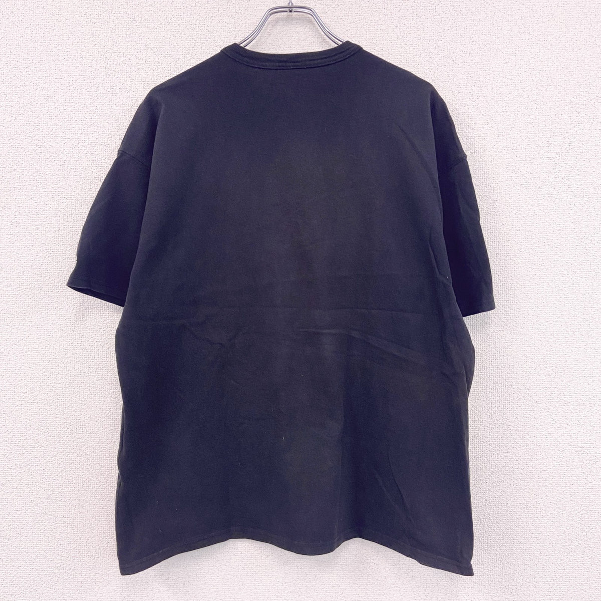 00s　Champion　チャンピオン　半袖プリントTシャツ　ヴィンテージ　コンパス　黒　ブラック　Lサイズ　古着