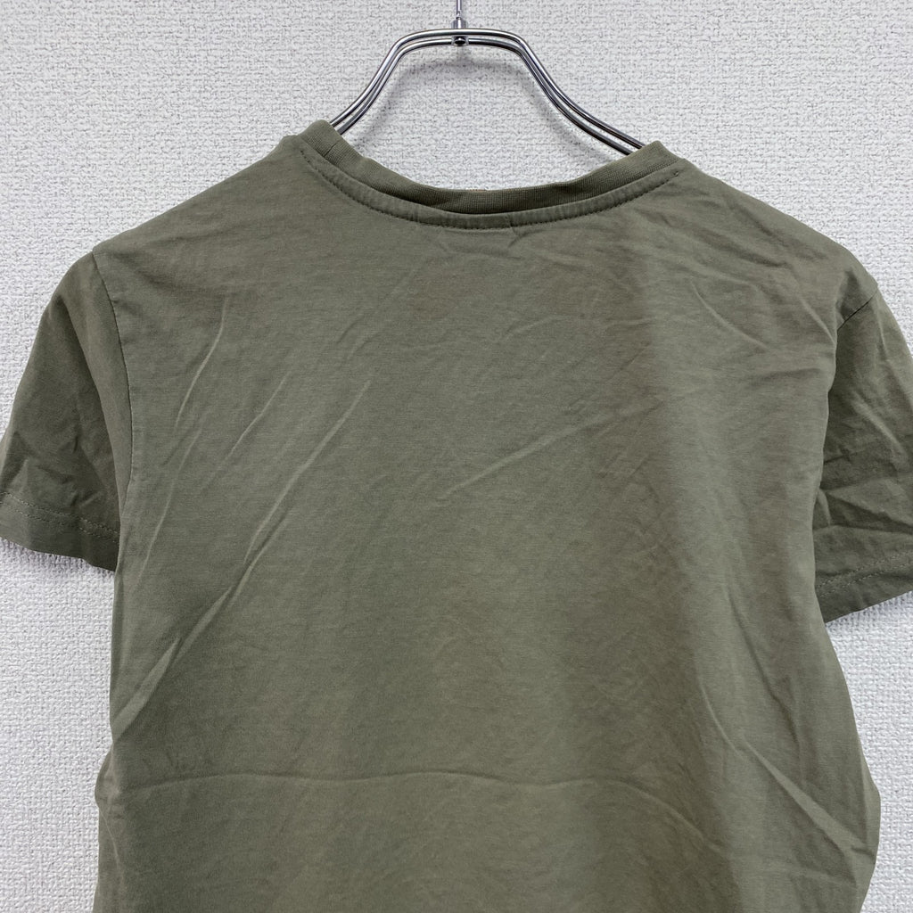 POPEYE　ポパイ　半袖プリントTシャツ　カーキ　Sサイズ　古着