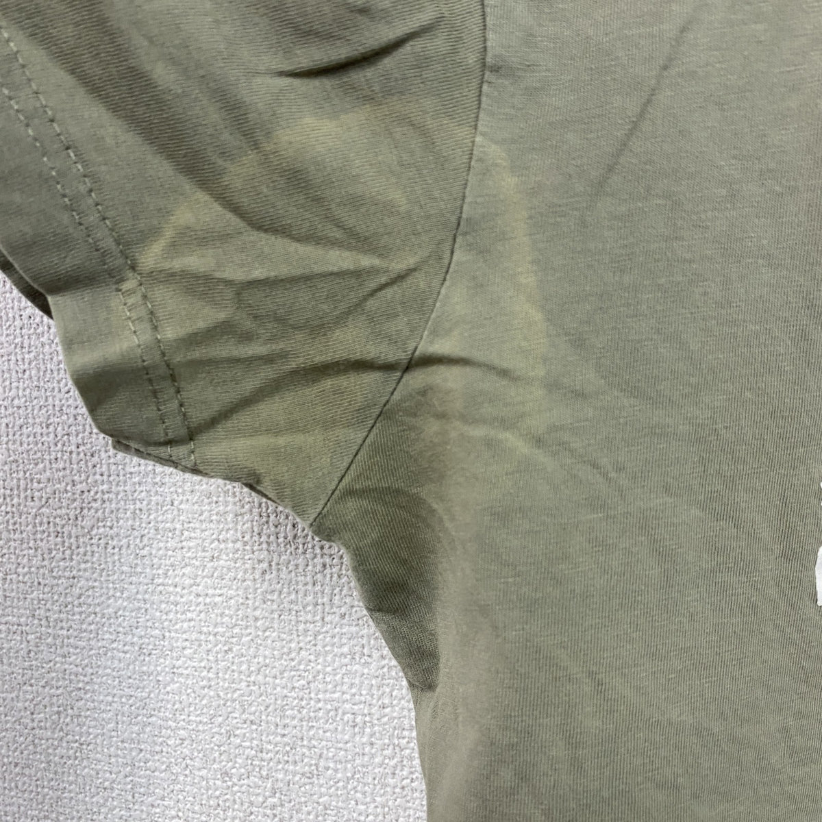 POPEYE　ポパイ　半袖プリントTシャツ　カーキ　Sサイズ　古着